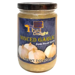 Minced garlic in brine - 200 g
