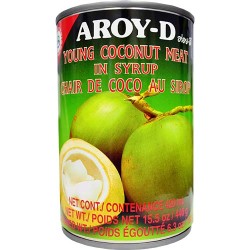 Flesh of young coconut in syrup - 425g