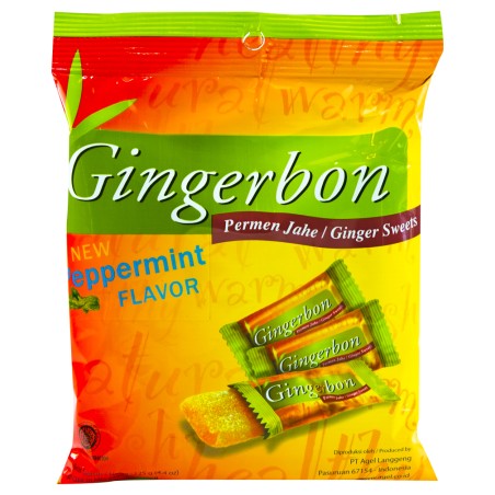 Cukríky Gingerbon - Mäta pieporná - 125 g