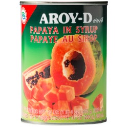 Canned papaya in syrup - 565 g