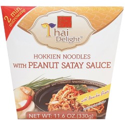 Hokkien noodles with peanut Satay sauce - 330 g